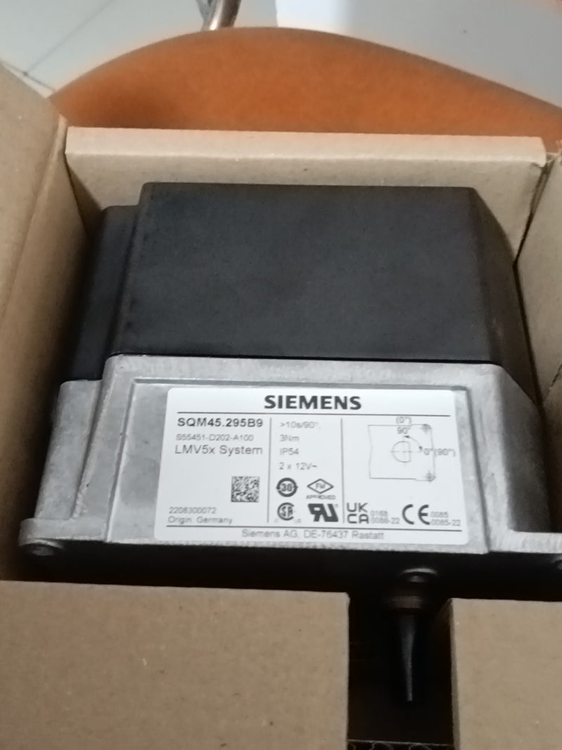 ONE Siemens SQM45.295B9 Combustion Actuator New