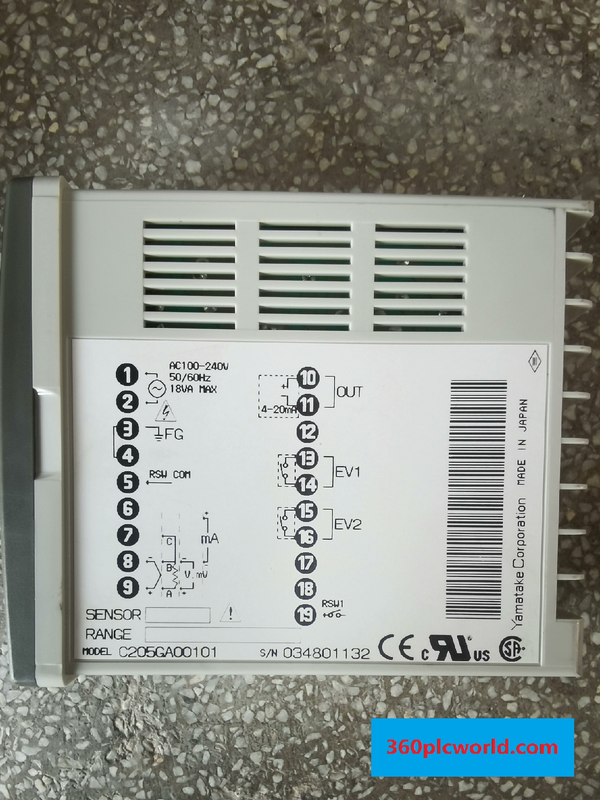 1PC for Yamatake C205GA00101 used