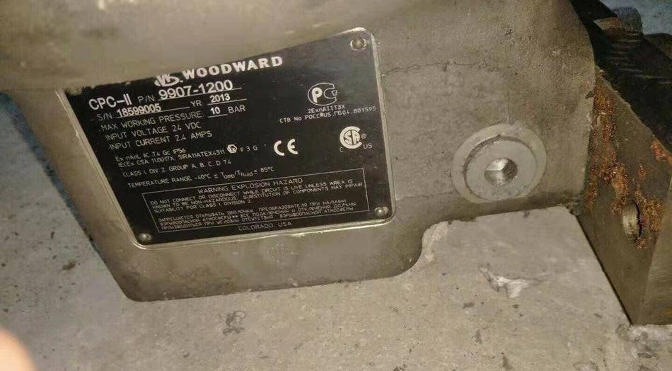 1PC FOR WOODWARD 9907-1200 99071200 used mx4