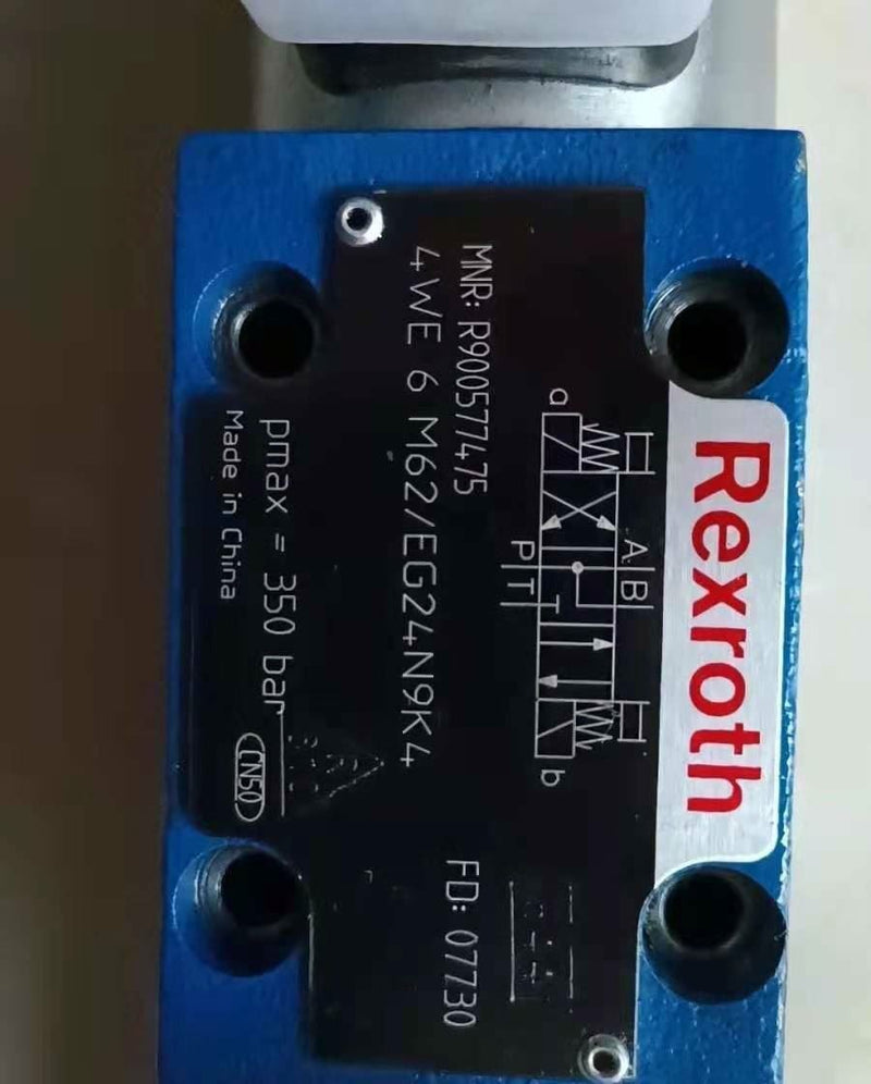 Rexroth 4WE 6 M62/EG24N9K4 Solenoid Valve R900577475
