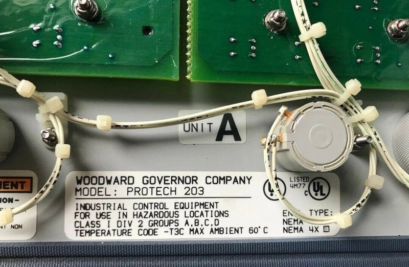 woodward 8200-205 Rotech 203 used