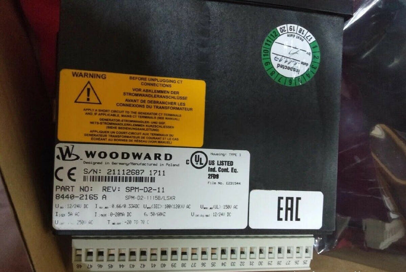 woodward SPM-D2-11 8440-2165A new