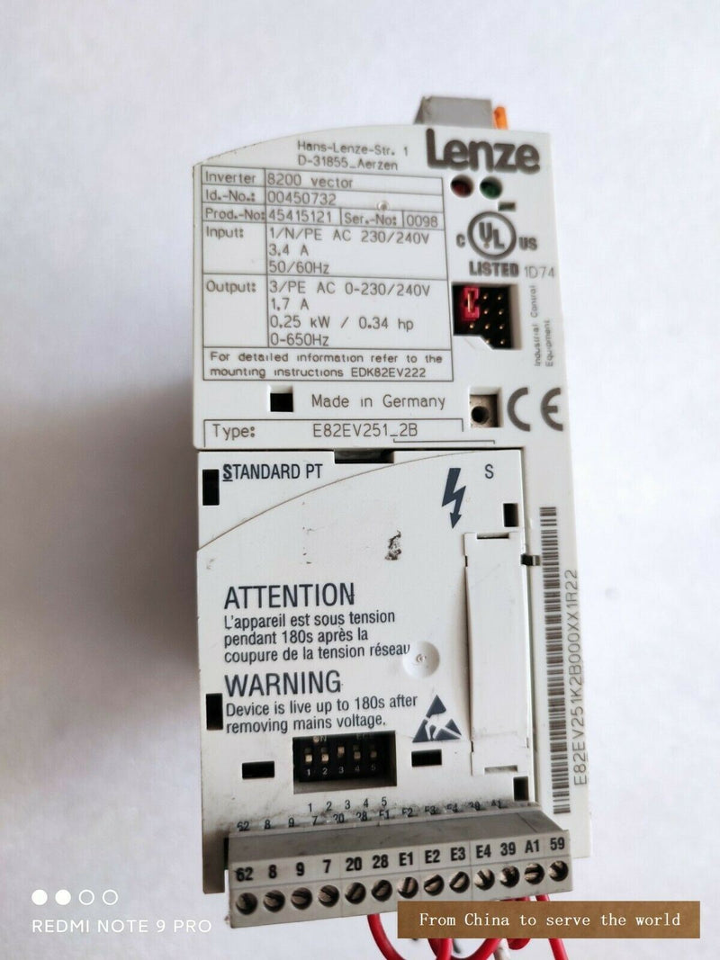 Lenze E82EV251-2b E82EV2512b