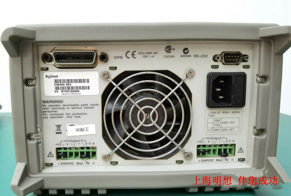 1PC FOR Agilent E3648A USED mx4