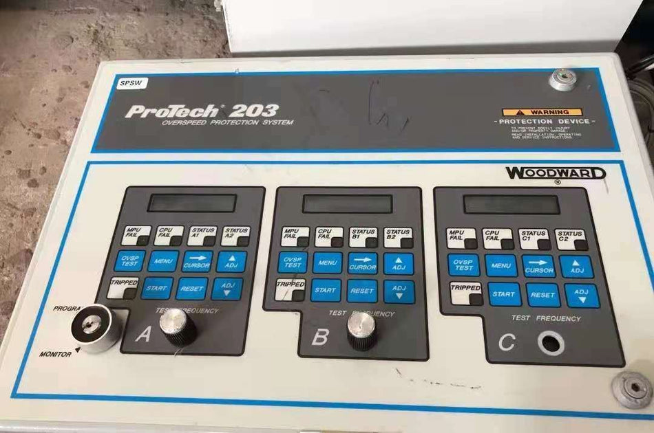 WOODWARD PROTECH 203 超速保护系统二手
