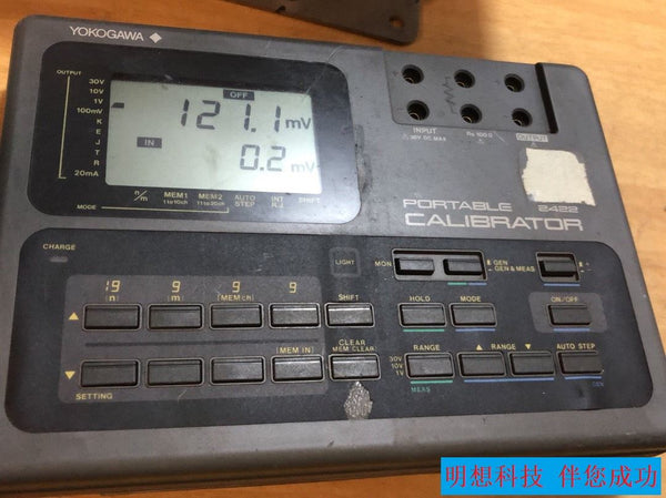 Yokogawa PORTABLE 2422 used