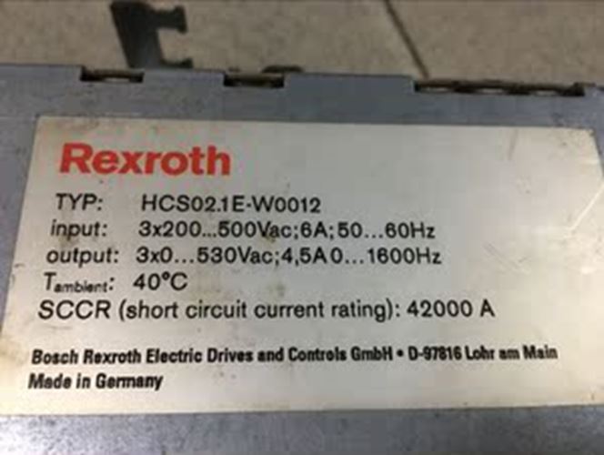 Rexroth HCS02.1E-W0012-A-03-NNNN