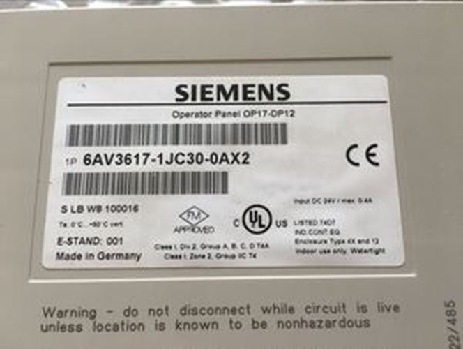 SIEMENS OP17 6AV3617-1JC30-0AX2 NEW