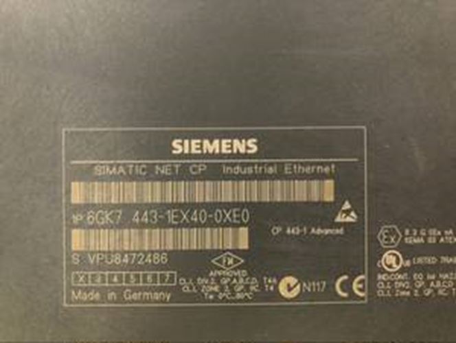 SIEMENS PLC 6GK7443-1EX40-0XE0 USED