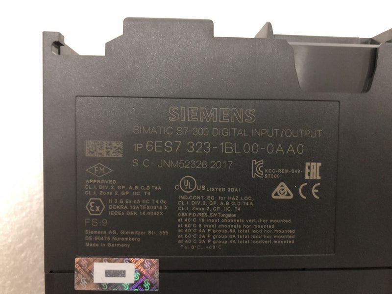 SIEMENS 6ES7323-1BL00-0AA0