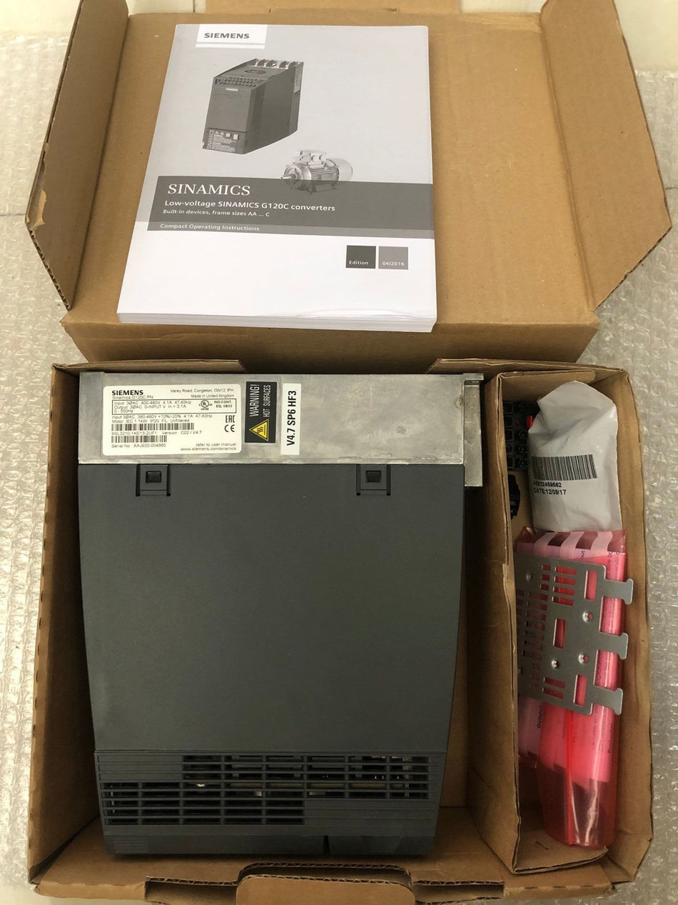 西门子全新G120C 6SL3210-1KE13-2UF1