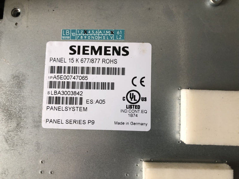 SIEMENS A5E00747065 USED