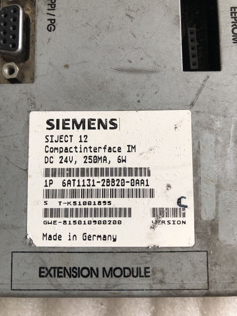 SIEMENS 6AT1131-2BB20-0AA1