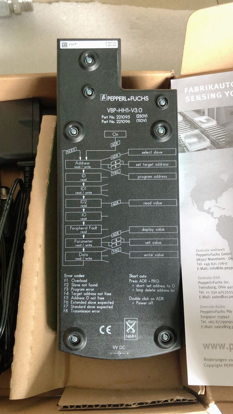 PEPPERL+FUCHS NEW VBP-HH1-V3.0