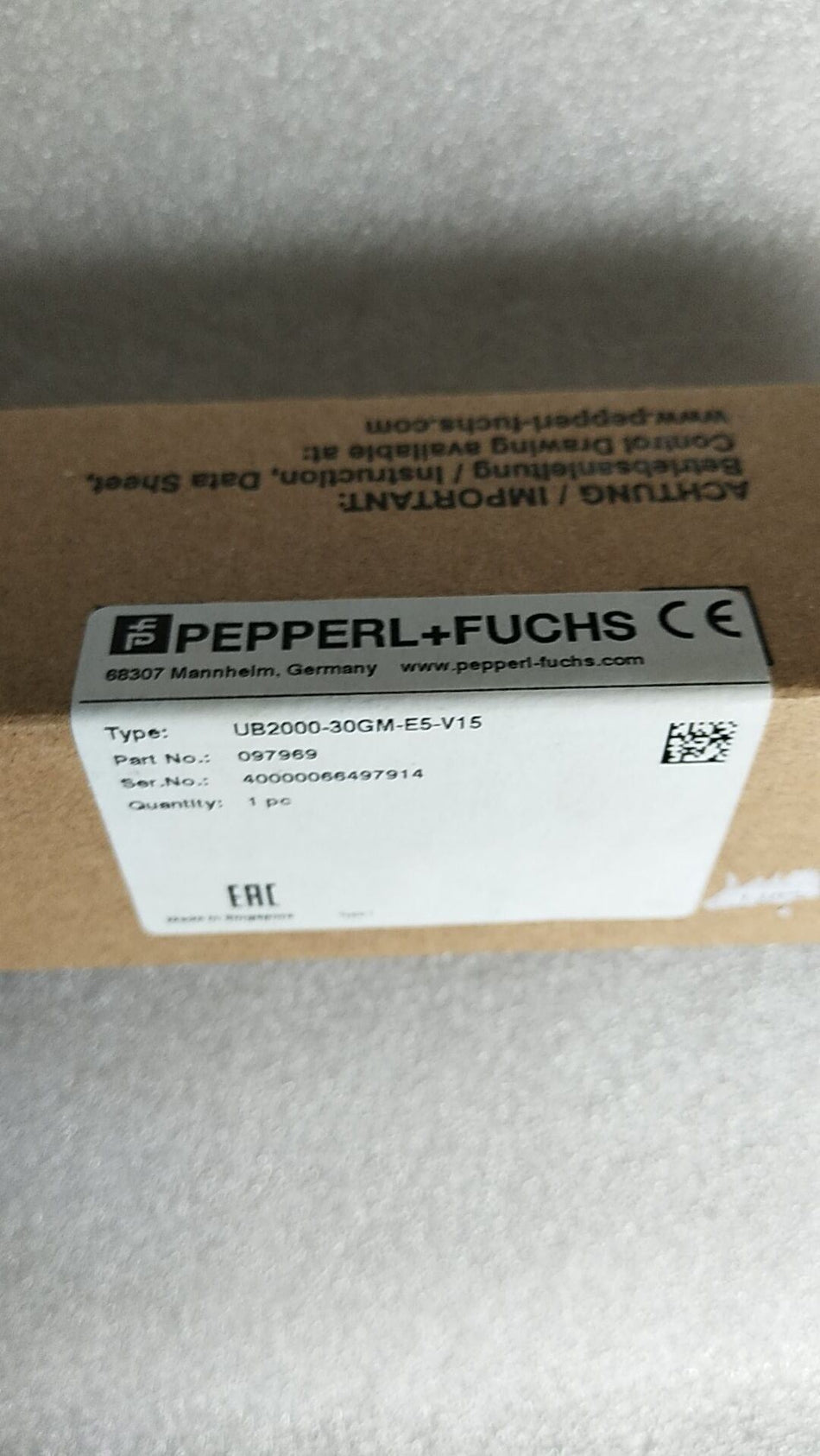 1PC FOR PEPPERL+FUCHS  UB2000-30GM-E5-V15 NEW
