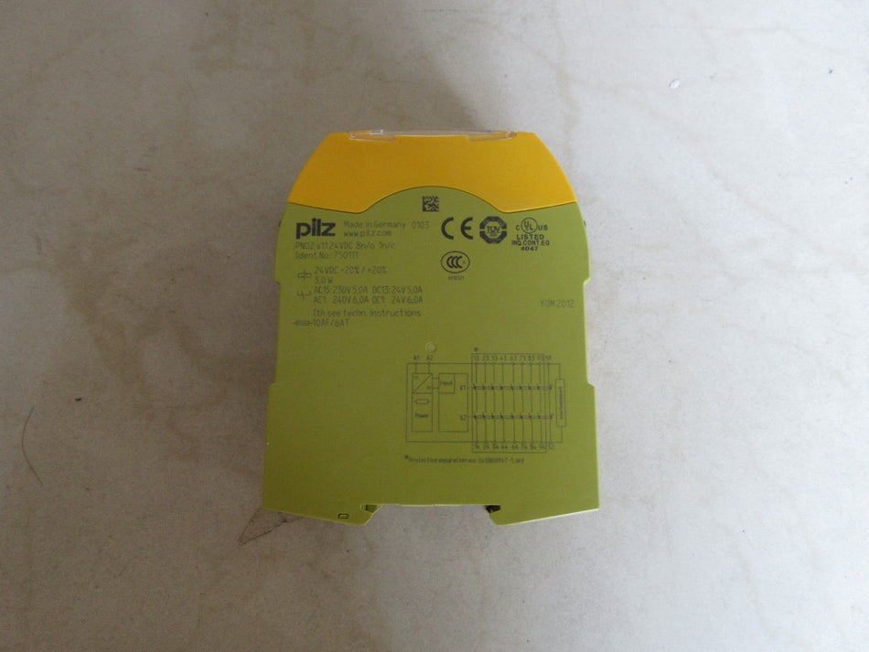 PILZ NEW 750111 PNOZs11 24VDC 8n/o 1 n/c