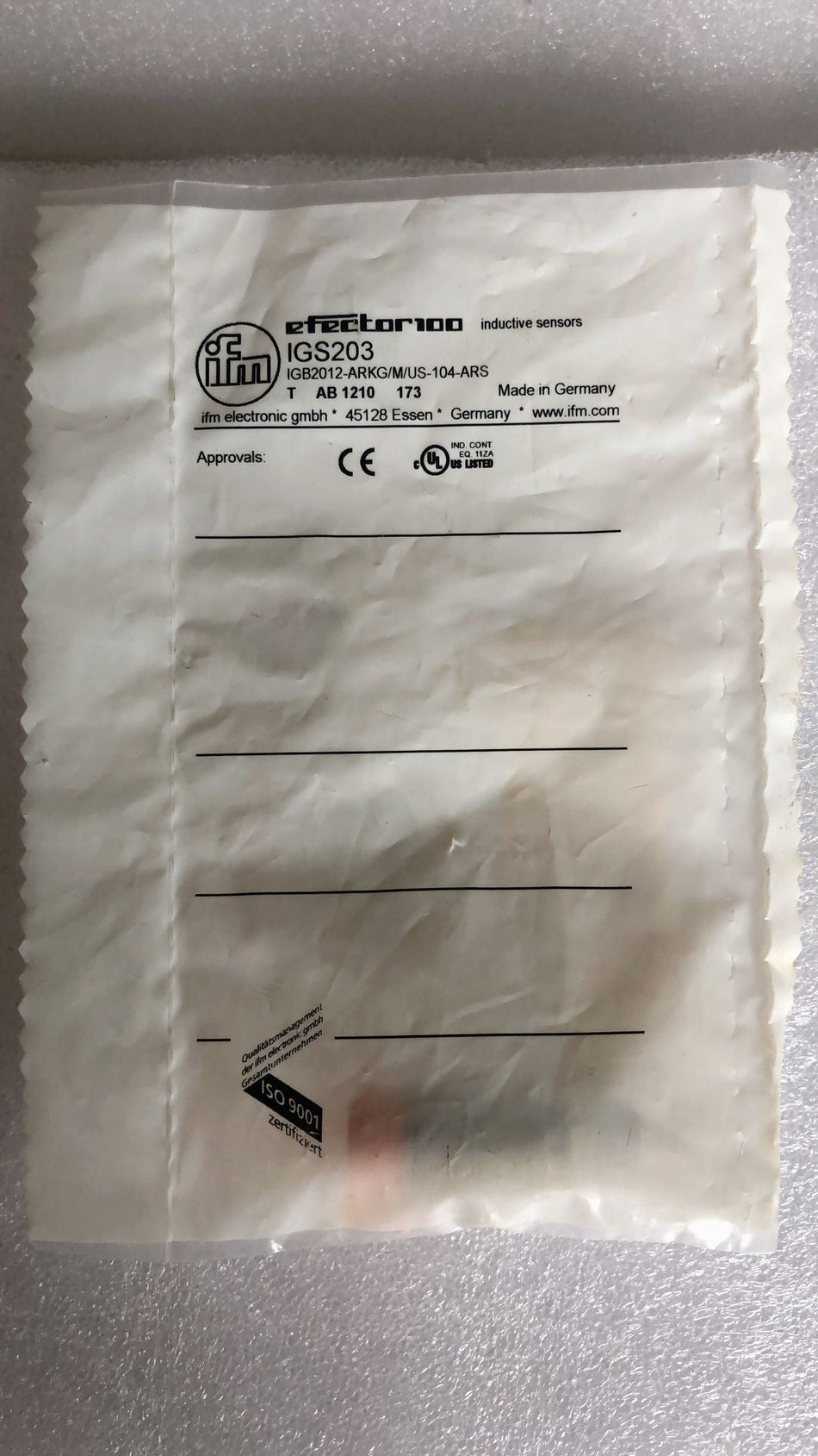 IFM 新款 IGS203