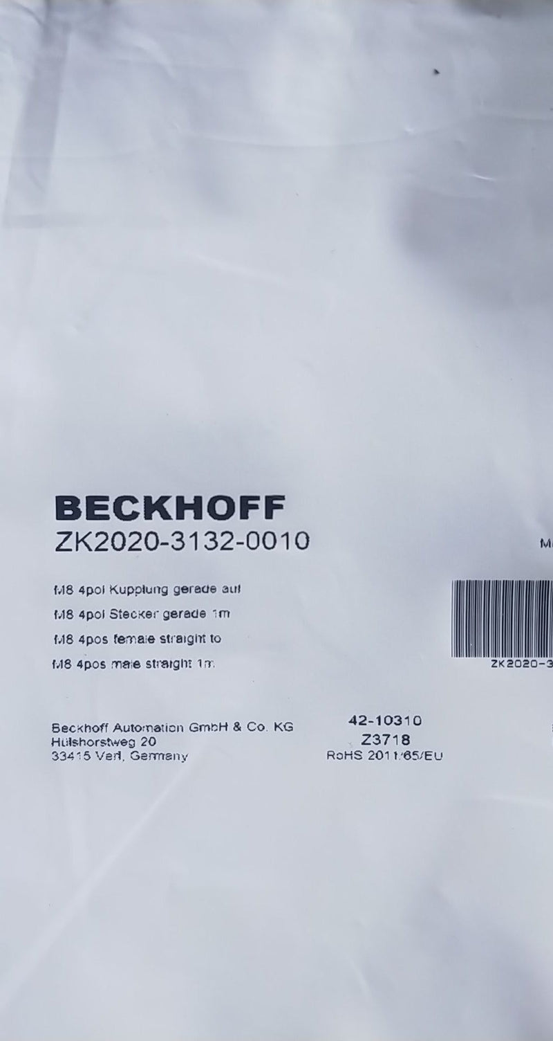 BECKHOFF NEW ZK2020-3132-0010