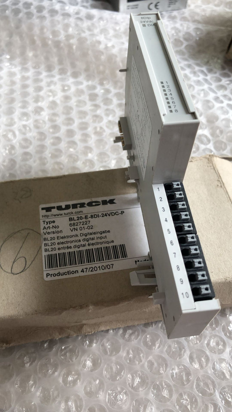 1PC FOR TURCK BL20-E-8DI-24VDC-P NEW