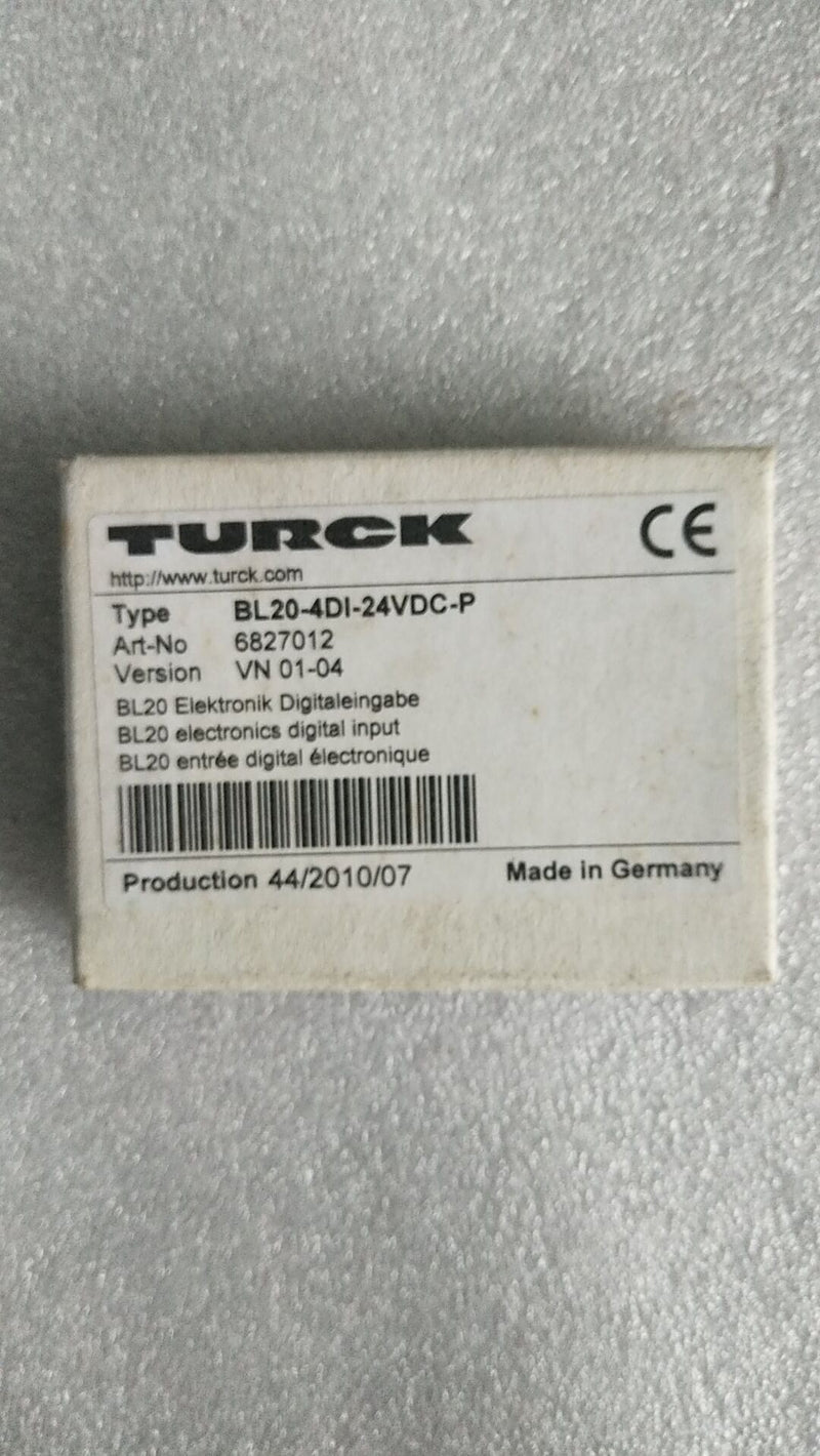 1PC FOR TURCK BL20-4DI-24VDC-P NEW