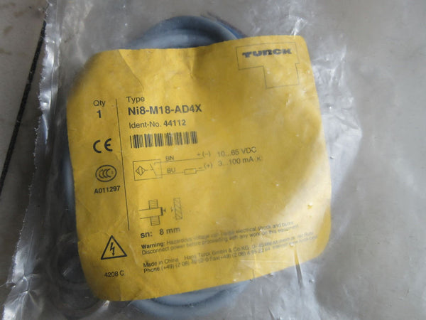 1PC FOR TURCK NI8-M18-AD4X NEW