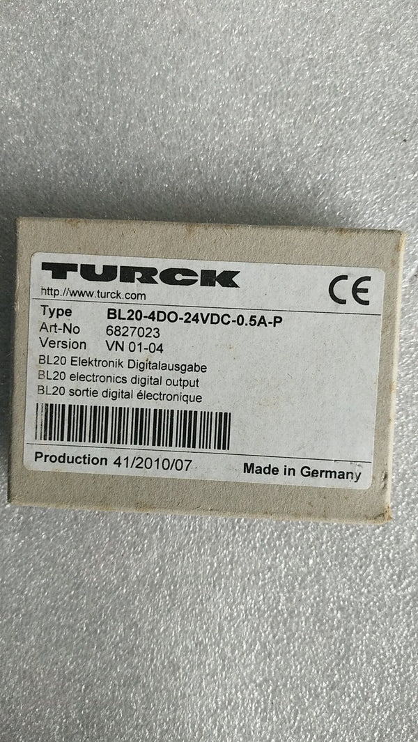 1PC FOR TURCK BL20-4DO-24VDC-0.5AP NEW