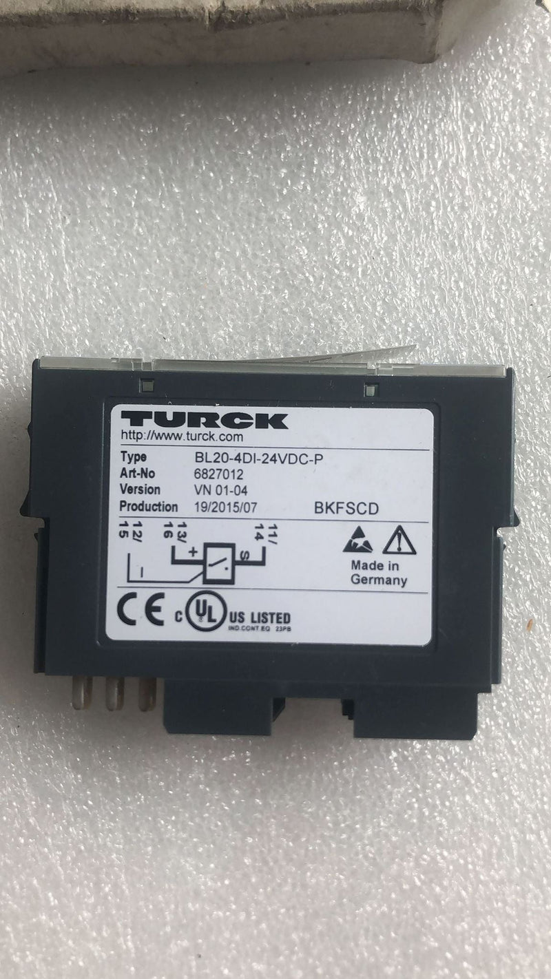 1PC FOR TURCK BL20-4DI-24VDC-P NEW