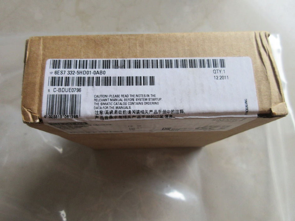西门子全新 6ES7 332-5HD01-0AB0