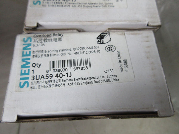 SIEMENS NEW 3UA5940-1J 3UA59 40-1J