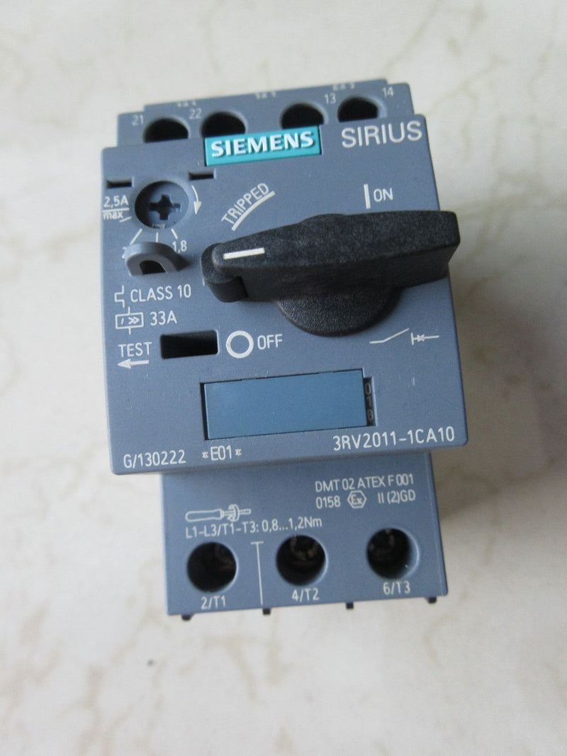 SIEMENS 3RV2011-1CA10