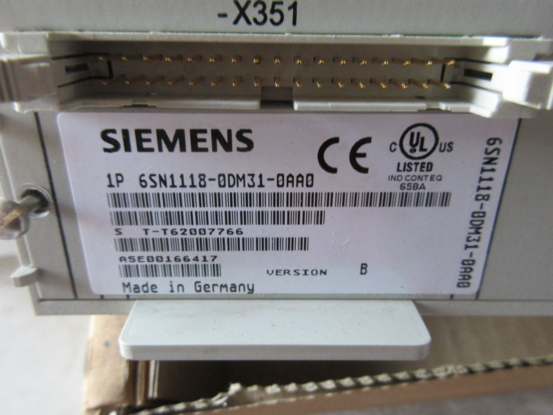 SIEMENS NEW 6SN1118-0DM31-0AA0