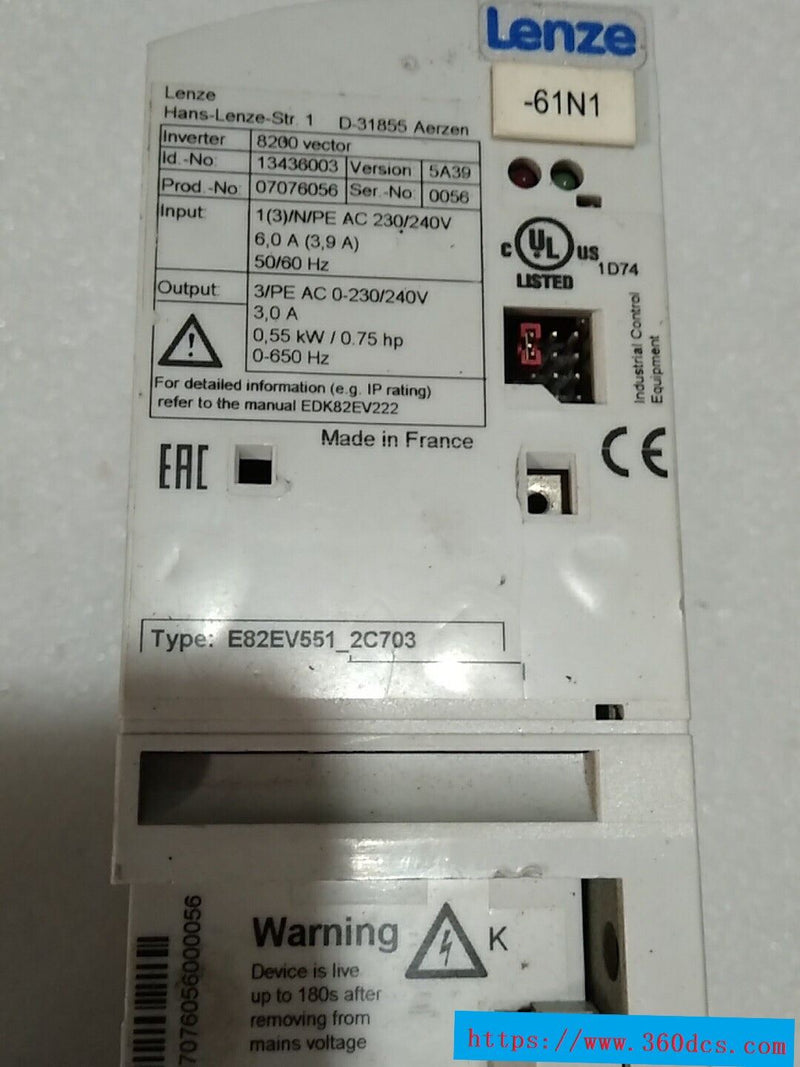 LENZE E82EV551-2C703