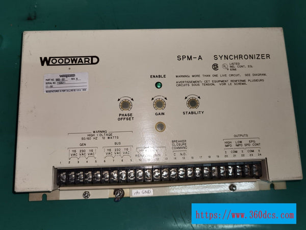 WOODWARD 9905-001 9905001used