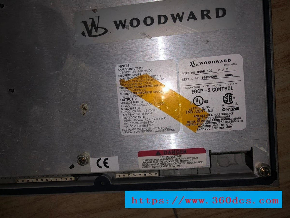 1PC FOR WOODWARD 8406-121 used mx4