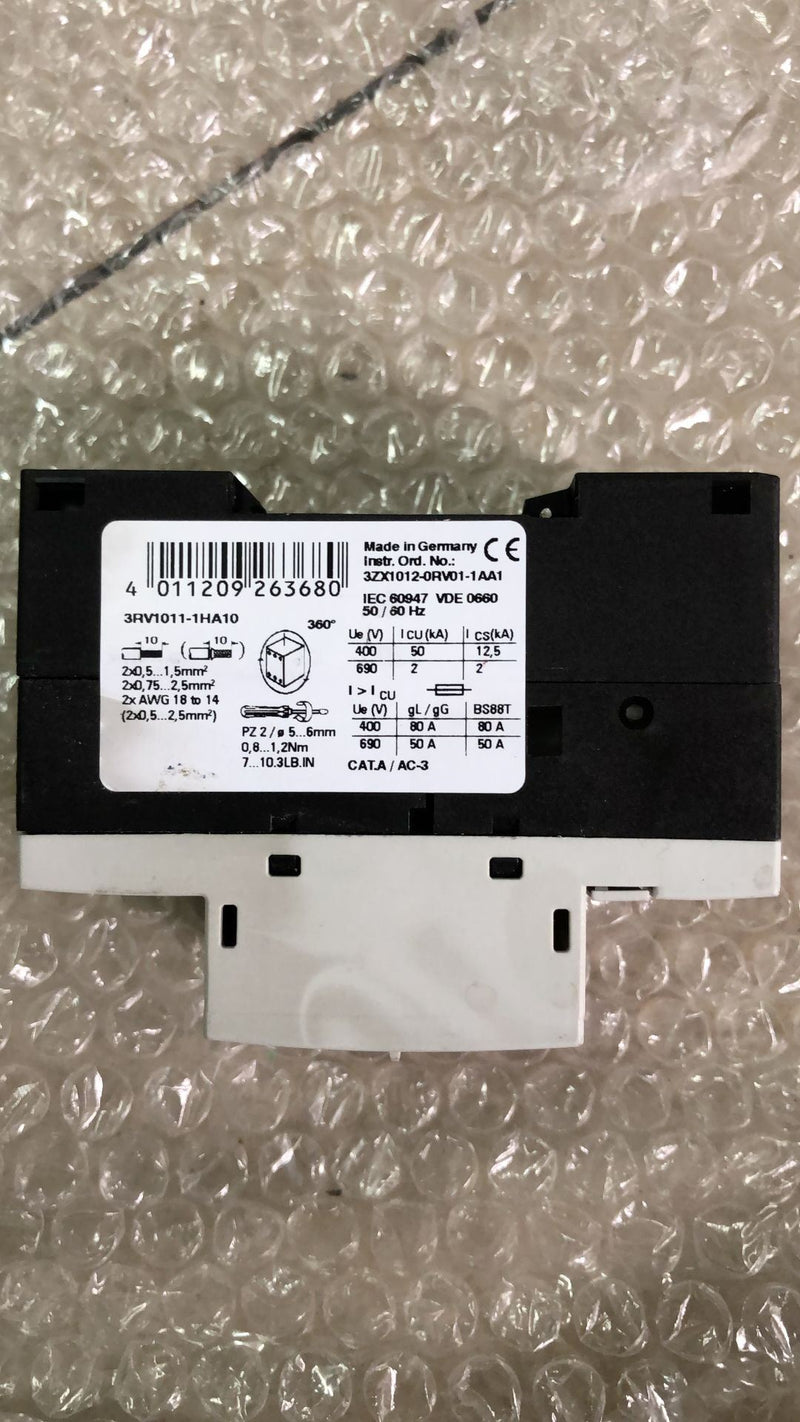 SIEMENS 3RV1011-1HA10 3RV10111HA10