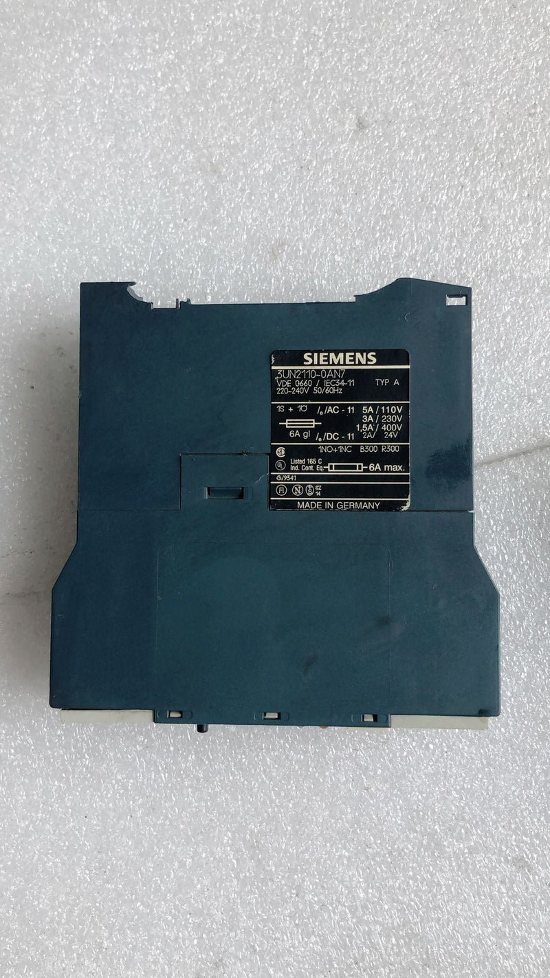 SIEMENS 3UN2110-0AN7 3UN21100AN7