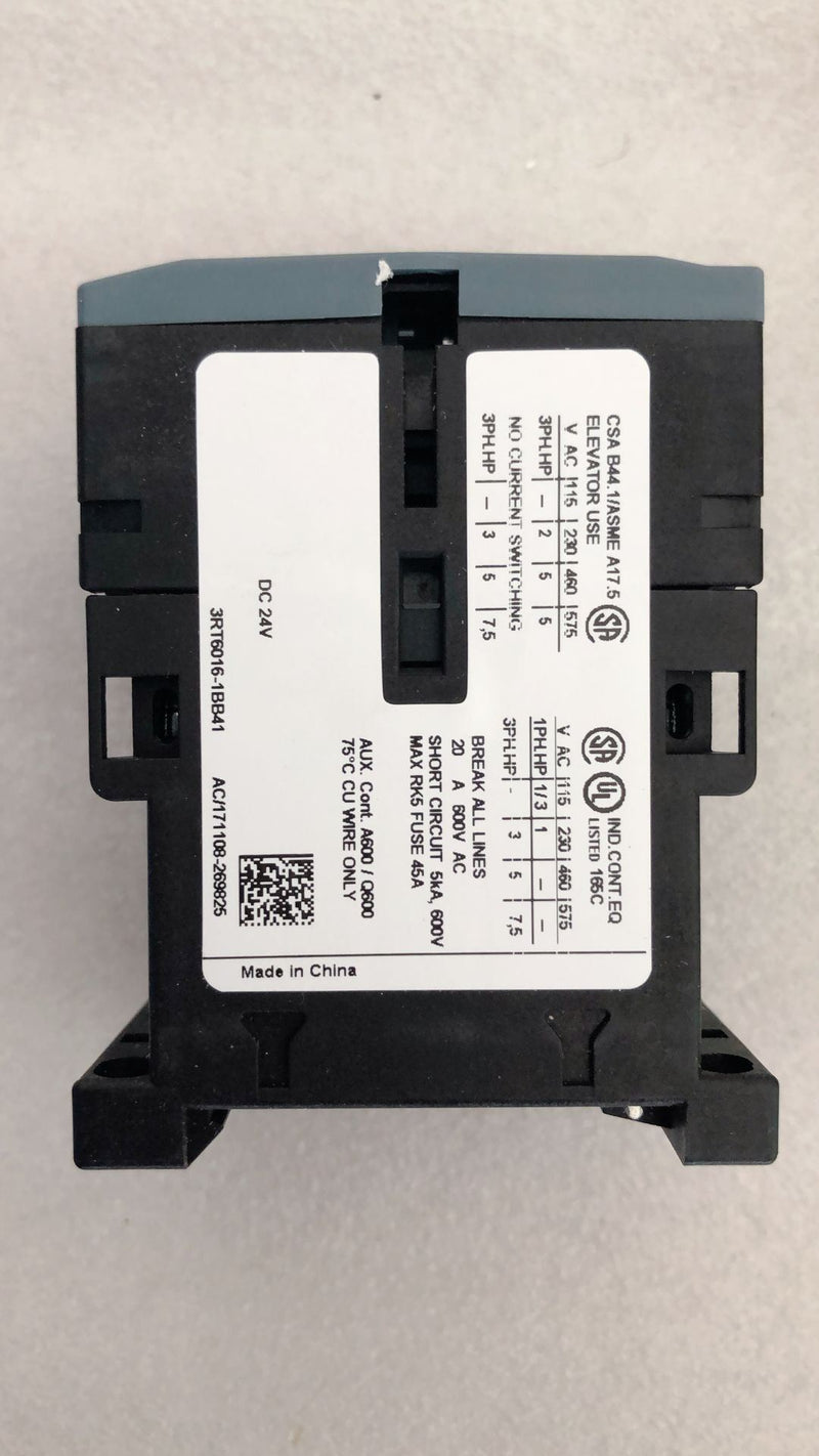 SIEMENS 3RT6016-1BB41 new 3RT60161BB41