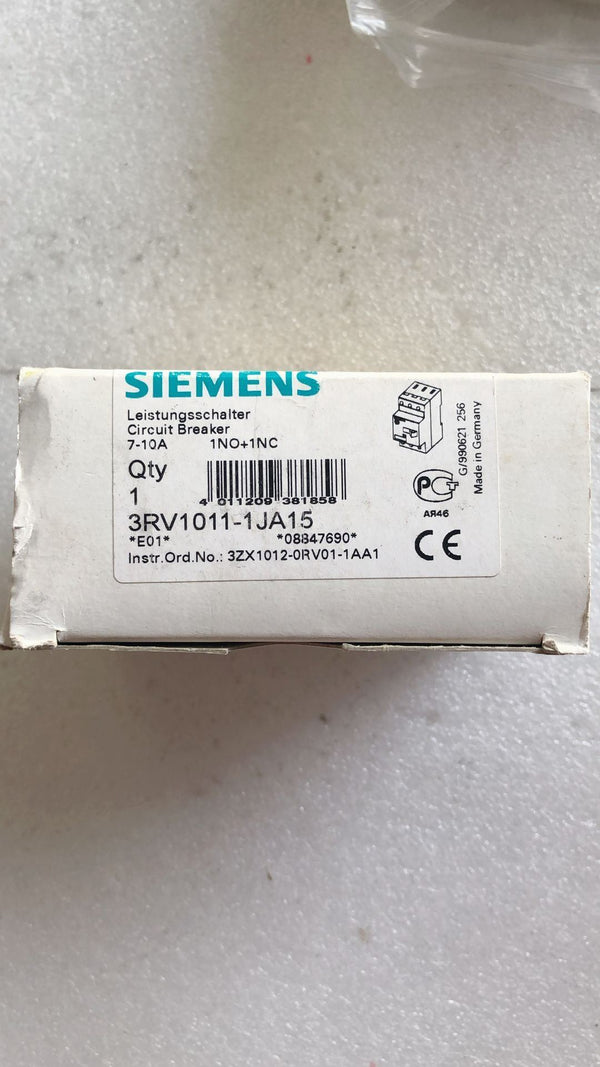 SIEMENS 3RV1011-1JA15 new 3RV10111JA15