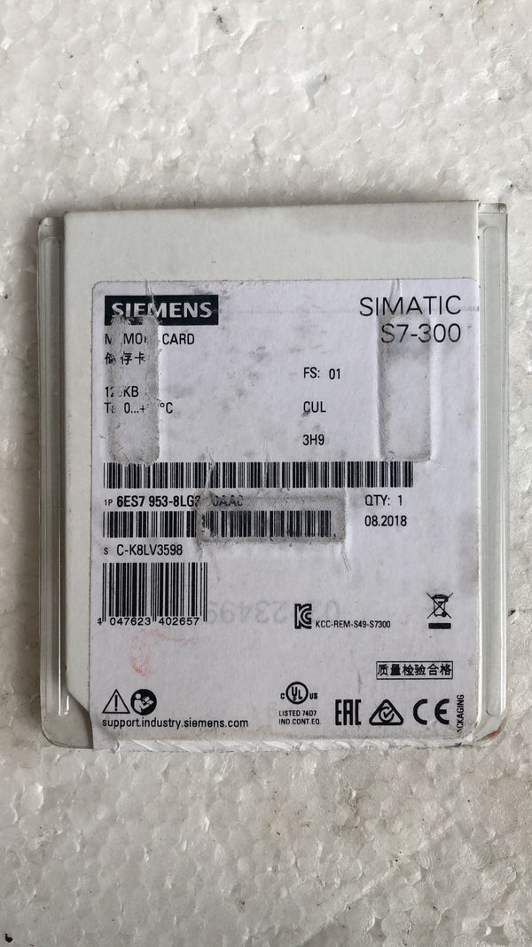 SIEMENS 6ES7 953-8LG31-0AA0 new 6ES7 9538LG310AA0