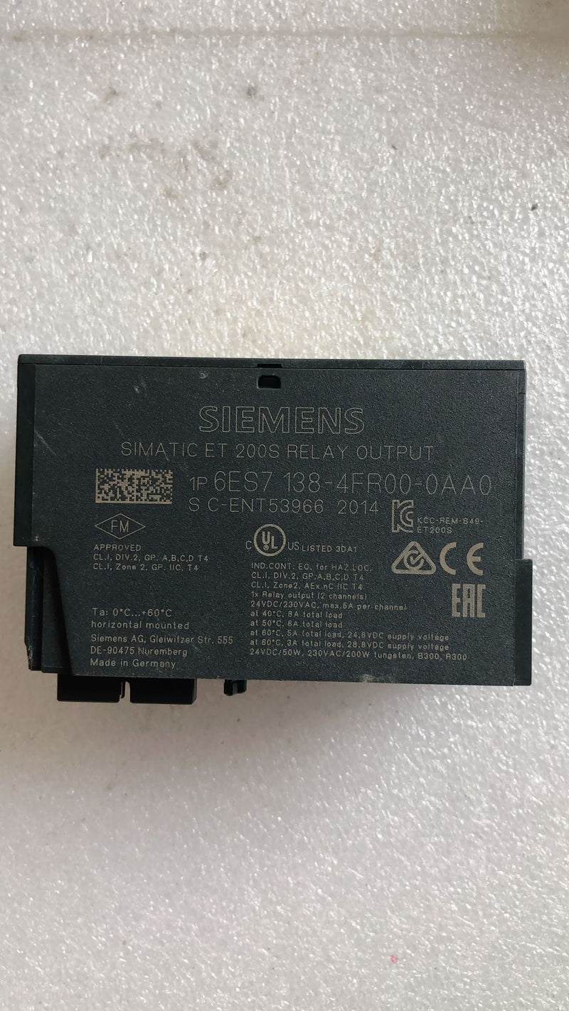 SIEMENS 6ES7 138-4FR00-0AA0 6ES7 1384FR000AA0