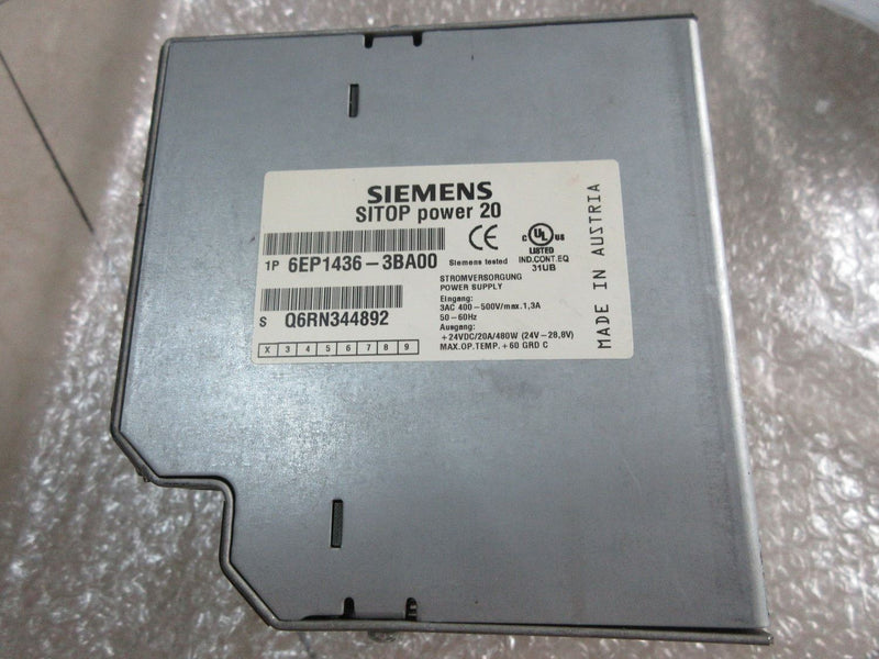 Siemens 6EP1436-3BA00 6EP14363BA00