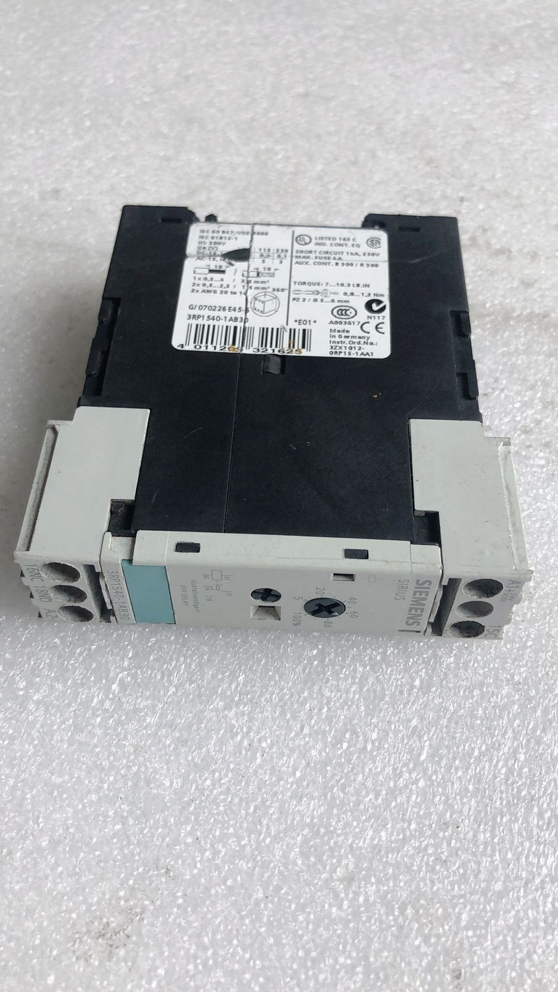 SIEMENS 3RP1540-1AB30 3RP15401AB30