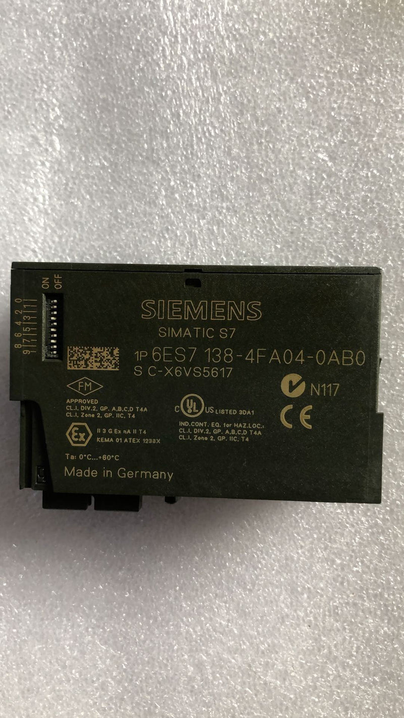 SIEMENS 6ES7 138-4FA04-0AB0 6ES7 1384FA040AB0