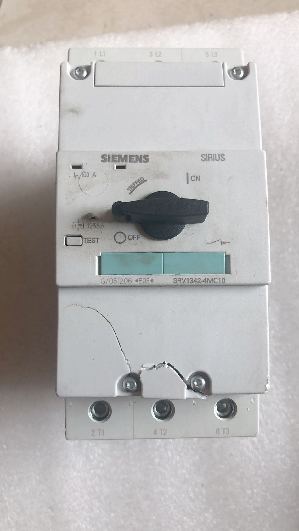 Siemens 3RV1342-4MC10 novo 3RV13424MC10