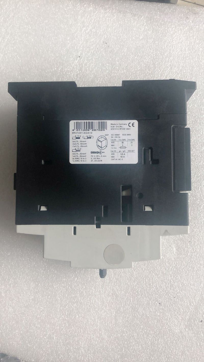 SIEMENS 3RV1031-4DA10 3RV10314DA10