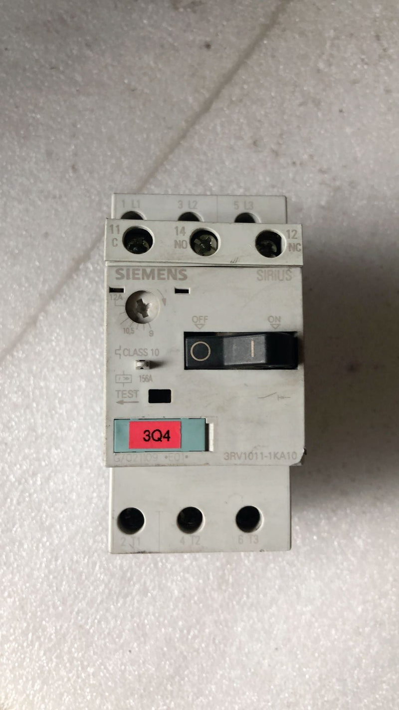 SIEMENS 3RV1011-1KA10 3RV10111KA10