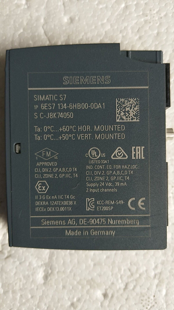 SIEMENS 6ES7 134-6HB00-0DA1 new 6ES7 1346HB000DA1