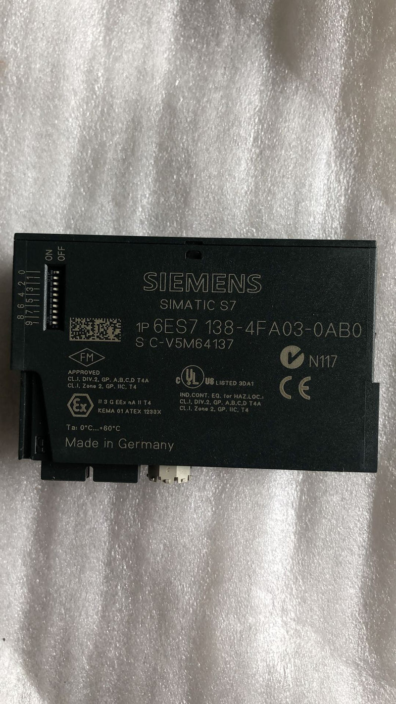 Siemens 6ES7 138-4FA03-0AB0 new 6ES7 1384FA030AB0