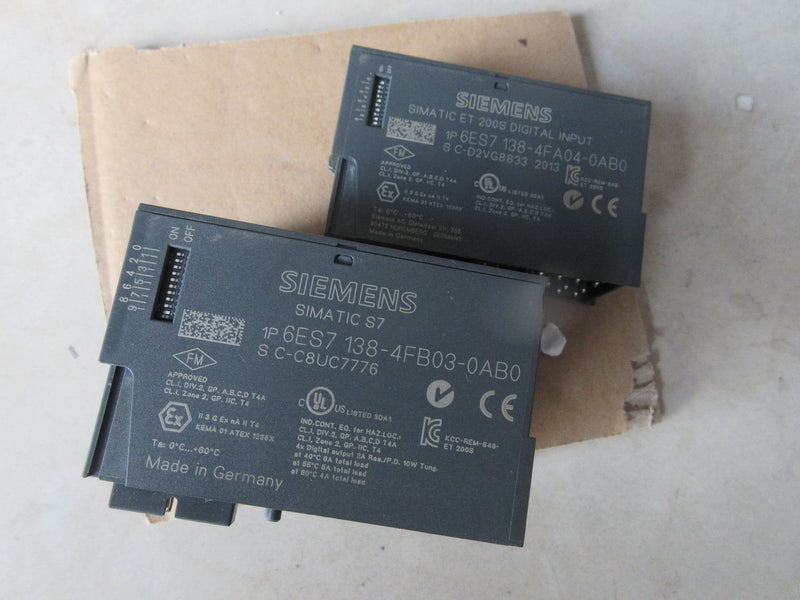 Siemens 6ES7 138-4FA04-0AB0 new 6ES7 1384FA040AB0