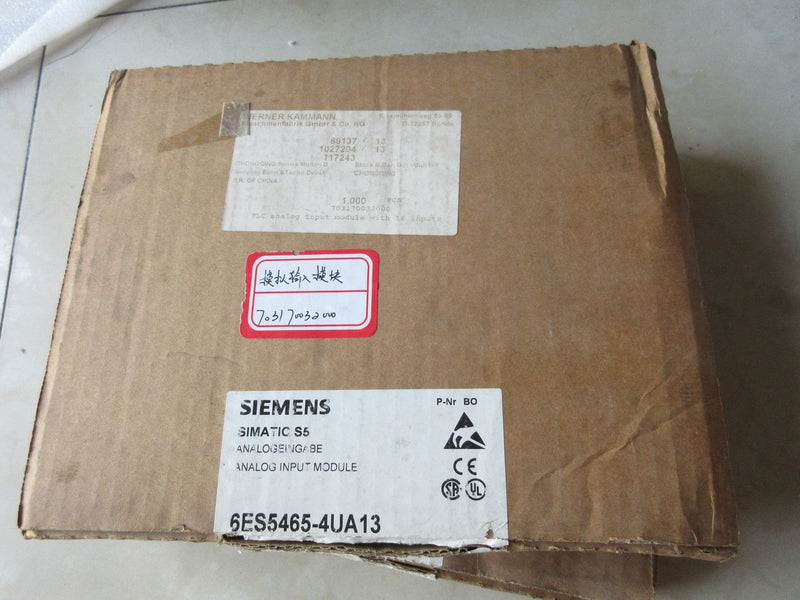 SIEMENS 6ES5 465-4UA13 new 6ES5 4654UA13